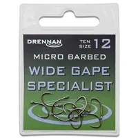 DRENNAN WIDE GAPE SPECIALIST MICRO BARBED SIZE 14 HEWGSM014