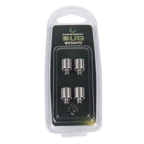 GARDNER TACKLE BUG BITE INDICATOR BOBBIN WEIGHTS 4 UNID BUGWT