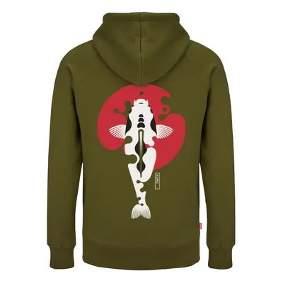 KUMU HOODY RISHING SUN GREEN SIZE S HDRS101