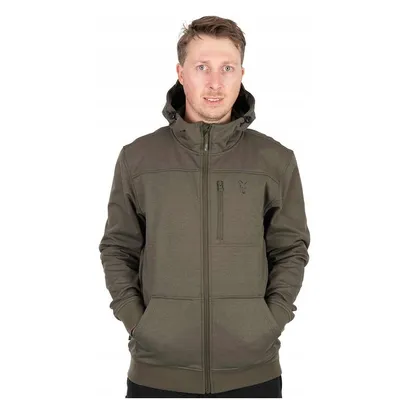 Fox Collection Soft Shell Jacket Green &  Black Size 3XL