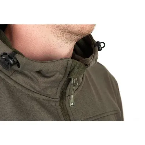 Fox Collection Soft Shell Jacket Green & Black Size XL