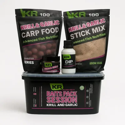 Krom Quality KR100 Session Pack Krill & Garlic