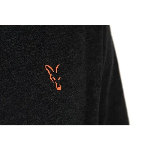 Fox Collection T Shirt Black & Orange Size L