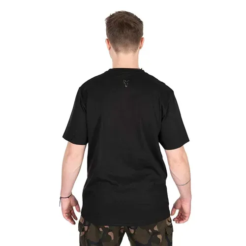 Fox Black & Camo Logo T-Shirt Size L