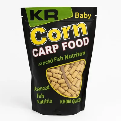 Krom Quality Carp Food Baby Corn 8mm 1kg