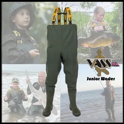 VASS TEX600-70J CHEST WADER JUNIOR SIZE SIZE38