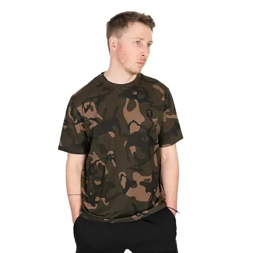 Fox Aop Camo Print T Shirt Camo Size XL