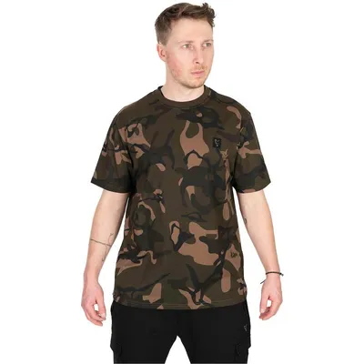 Fox Aop Camo Print T Shirt Camo Size 2XL