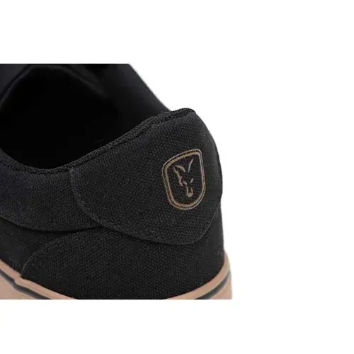 Fox Black Canvas Shoe Size 7/41