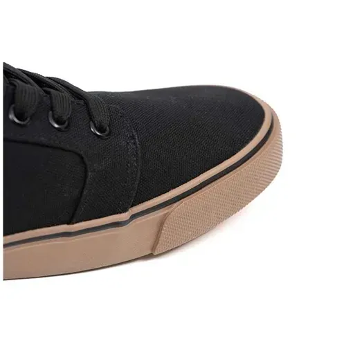 Fox Black Canvas Shoe Size 7/41