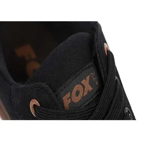 Fox Black Canvas Shoe Size 11/45