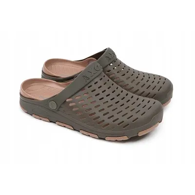 Fox Khaki Clogs Size 11/45
