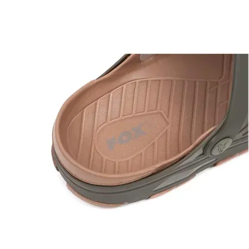 Fox Khaki Clogs Size 11/45