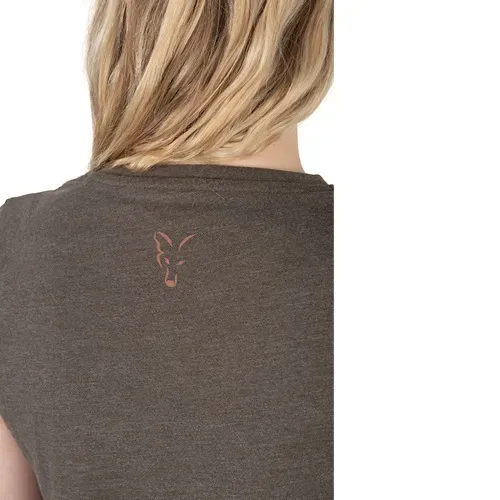 Fox Womens V Neck T-Shirt Size S 8/10
