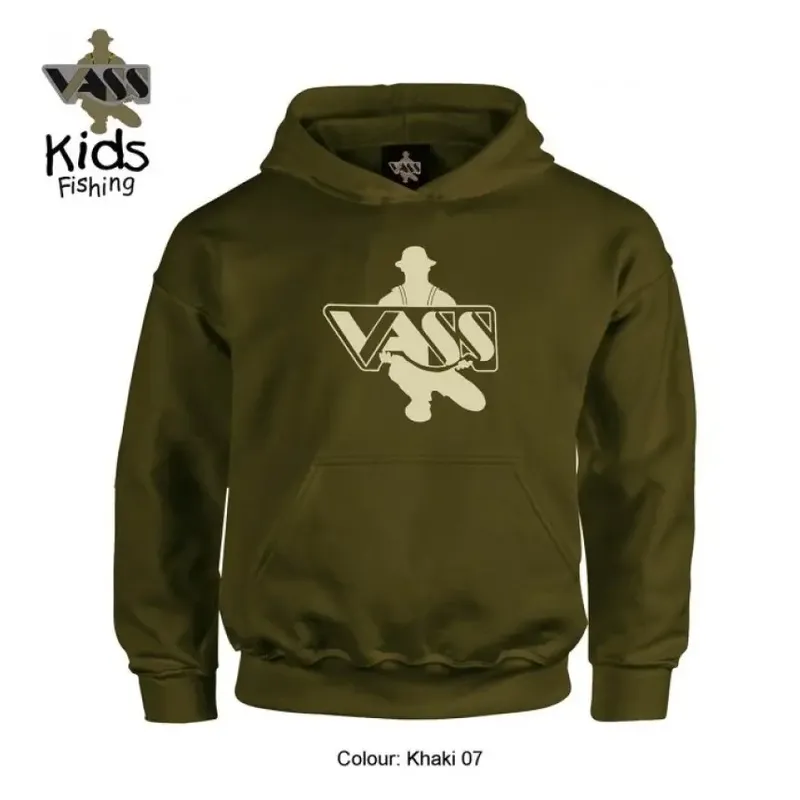 VASS KIDS HOODY KHAKI 3/4 YEARS OLD VU7J/7/34
