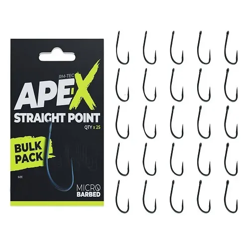 Ridgemonkey Ape-X Straight Point Bulk Pack 25 unid Size 6