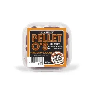 Sonubaits Pellets O'S Spicy Sausage 14mm 120g
