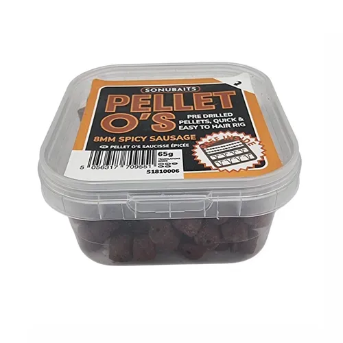 Sonubaits Pellets O'S Spicy Sausage 14mm 120g