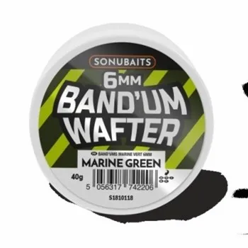 SONUBAITS BAND'UM WAFTER BOILIES MARINE GREEN 6MM S1810118