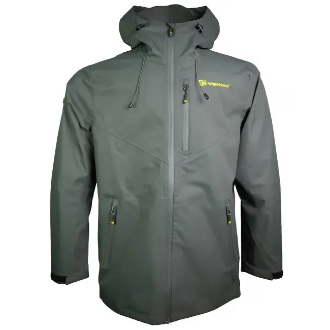 Ridgemonkey Apearel Thermapro Waterproof Shell Coat Green Size XL