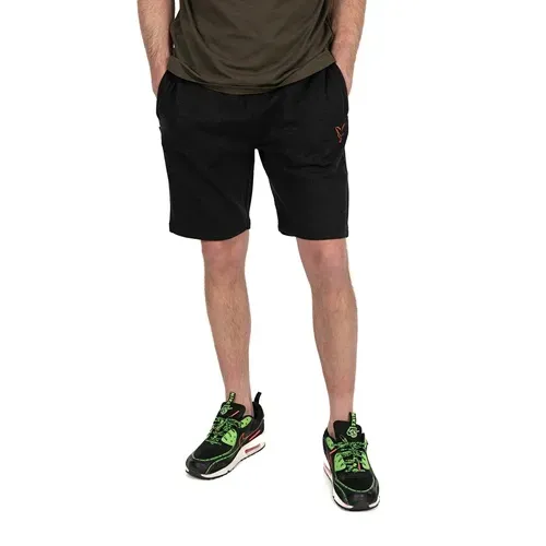 Fox Collection Lw Jogger Shorts Black & Orange Size 2XL