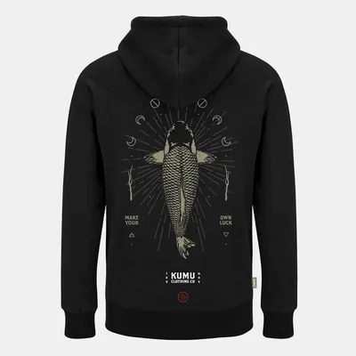 Kumu Hoody Make Your Own Luck Black Size S