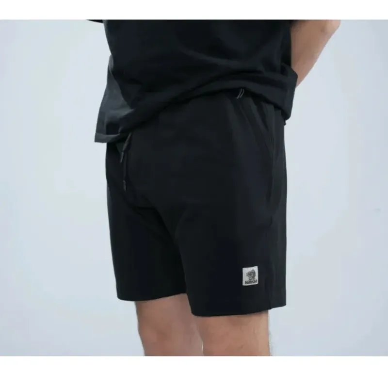 Nash Badge Shorts Black Size M