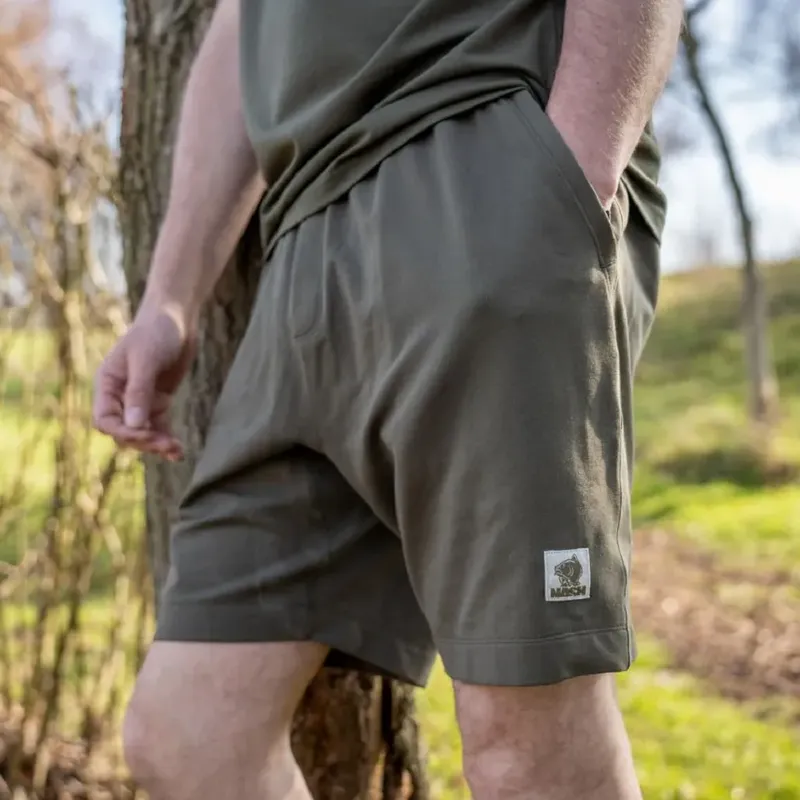 Nash Badge Shorts Green Size M