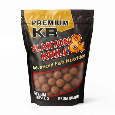 Krom Quality KR Premium Boilies Plakton & Krill 20mm 800g