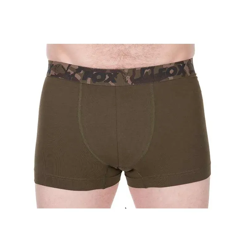 Fox Boxer Short Khaki/Black Size M 2 Unid