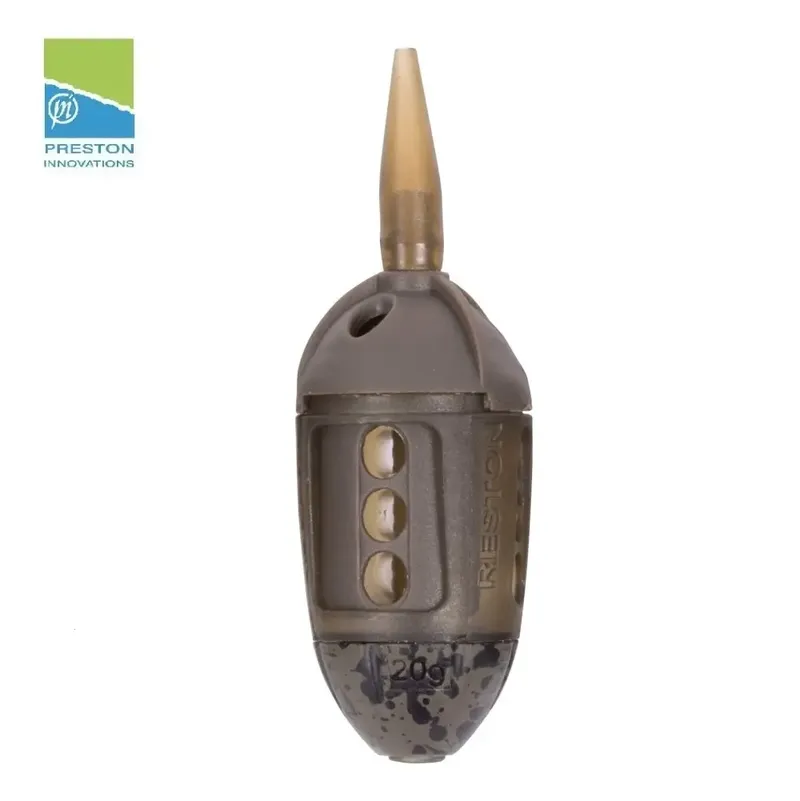 PRESTON INNOVATIONS ICS IN-LINE MAGGOT FEEDER LARGE 20G P0040059