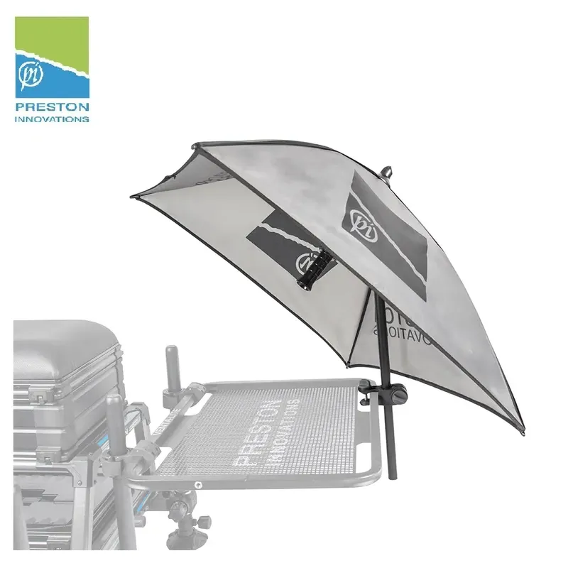 PRESTON INNOVATIONS OFFBOX GREY BAIT BROLLY P0110076