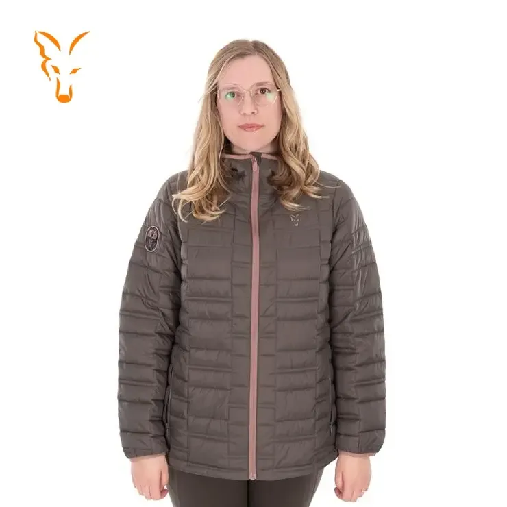 FOX WOMENS QUILTED JACKET L CWC027