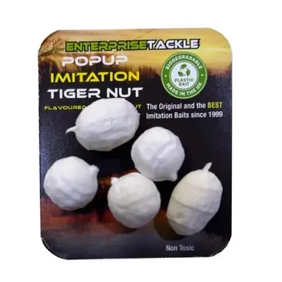 ENTERPRISE TACKLE POPUP IMMITATION TIGER NUT WHITE  ET30
