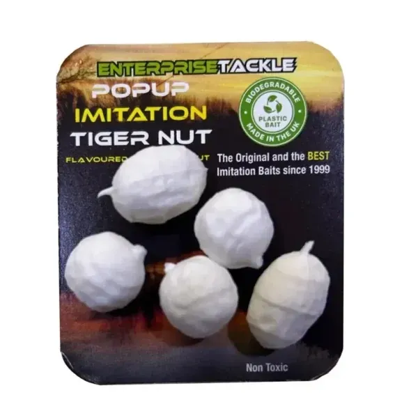 ENTERPRISE TACKLE POPUP IMMITATION TIGER NUT WHITE ET30