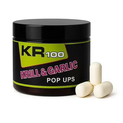 Krom Quality KR100 Pop Ups Dumbells White Krill & Garlic
