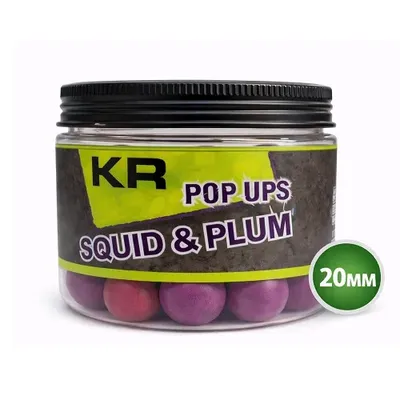 Krom Quality KR500 Pop Ups Squid Plum Multicolor 20mm