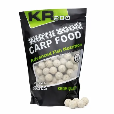 Krom Quality KR200 Boilies White Boom HI 20mm 800g