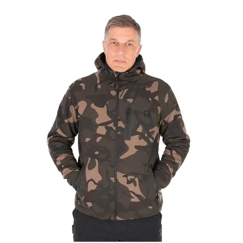 Fox Camo Full Zip Prem Sherpa Lined 310 Hoody 2XL
