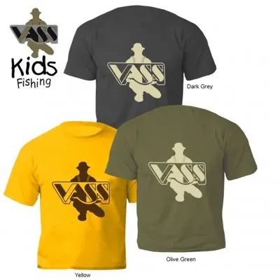 VASS CHILDS PRINTED T-SHIRT YELLOW SIZE 5-6 V1813C0156