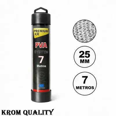 Krom Quality PVA System 25mm 7m
