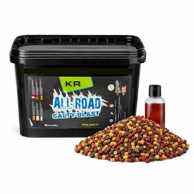 Krom Quality Baits Pack Salty Blast Pellets 5kg