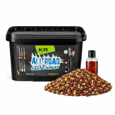 Krom Quality Baits Pack Salty Blast Pellets 3kg