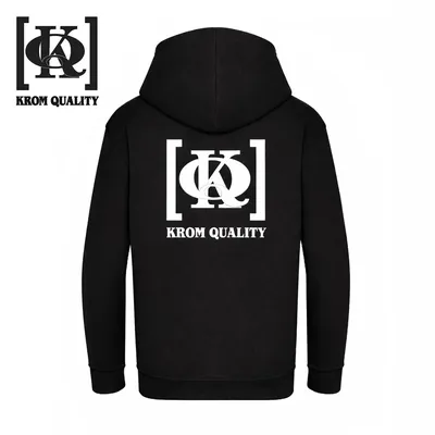 Krom Quality Sudadera Negra Talla 3XL