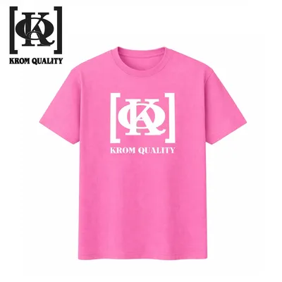 Krom Quality Camiseta Manga Corta Rosa Talla S
