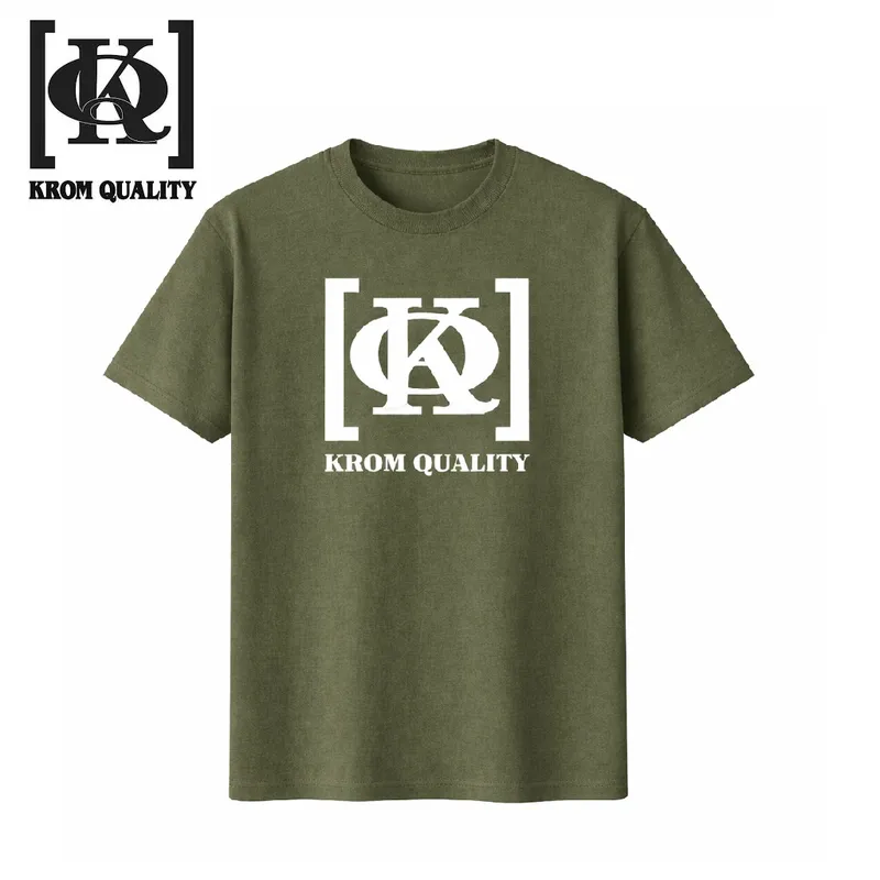 Krom Quality Camiseta Manga Corta Verde Talla 3XL