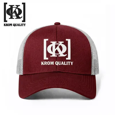 Krom Quality Gorra Granate