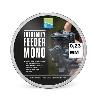 PRESTON INNOVATIONS EXTREMITY FEEDER MONO 0.23MM 9LB 4.1KG 300M P0270045