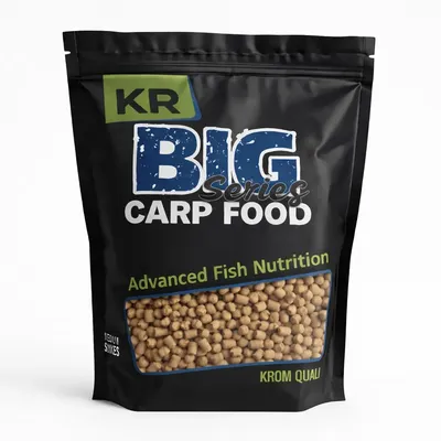 Krom Quality KR Premium Big Series Pellets Bag Mix Plakton & Krill 3/4'5/6mm 2,5kg