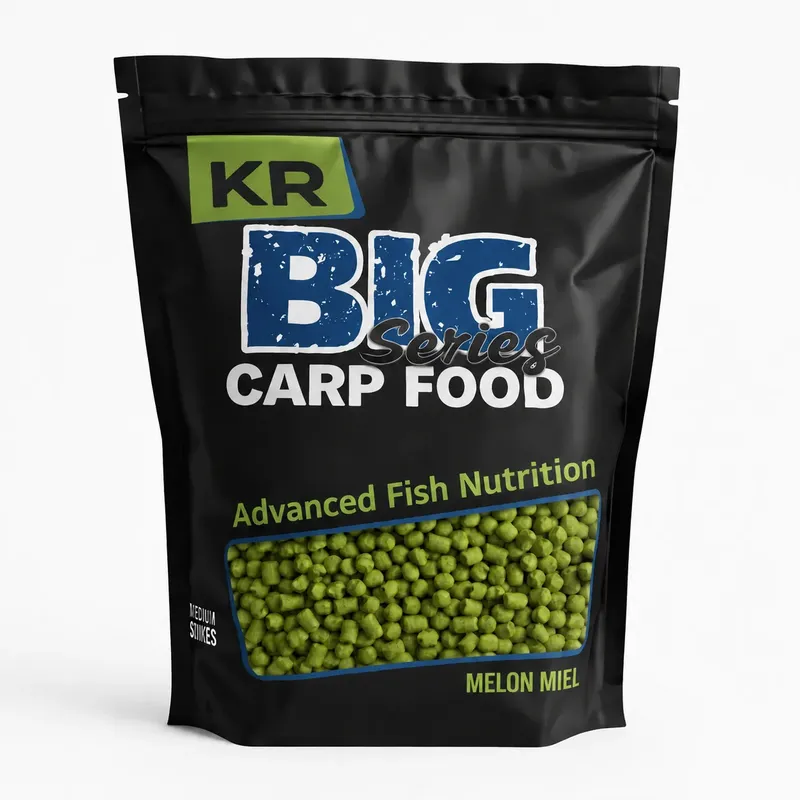 Krom Quality KR800 Big Series Pellets Bag Mix Melon Honey 3/4'5/6mm 2,5kg